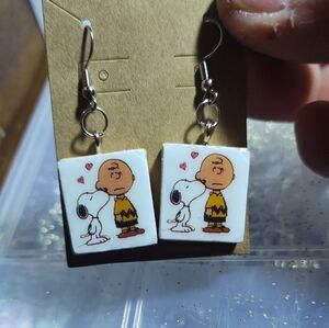 Snoopy and Charlie Brown Earrings